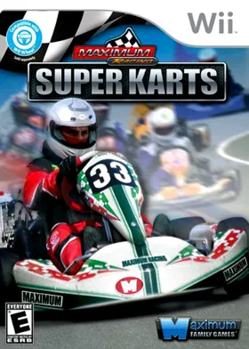 Maximum Racing - Super Karts box cover front